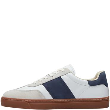 TIMBERLAND MENS LACE CASUAL TRAINER - WHITE BEIGE